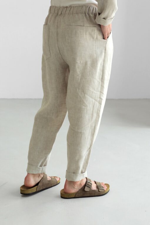 Breezy Linen Pants Elevate Your Style with Comfort and Sophistication - Image 6