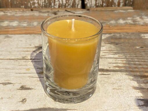 Illuminate Your Home with Nature's Golden Glow Pure Beeswax Flat Top Votives - Image 4