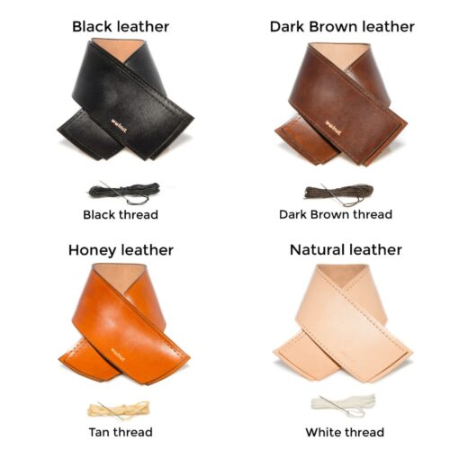 Premium Leather Bicycle Handlebar Wraps Enhance Your Ride with Comfort and Style - Image 3