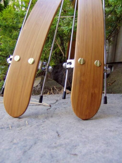 Premium Bamboo Bicycle Fenders with Stainless Steel Hardware Handcrafted for Durability and Style - Image 4
