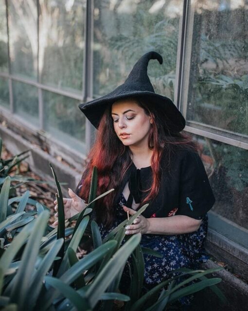 Enigmatic Witch's Hat Unleash the Magic of Dark Academia - Image 2