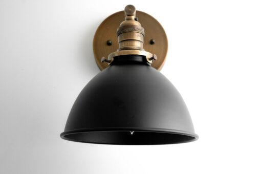Antique Brass Sconce with Customizable Finishes Illuminate Your Space with Timeless Elegance - Image 3