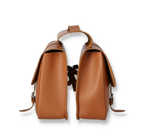 Premium Leather Bicycle Panniers The Ultimate Cycling Companion - Image 5