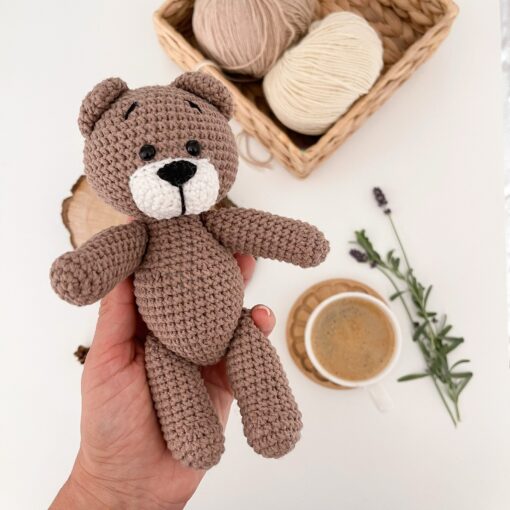 Adorable Handmade Crochet Teddy Bear A Perfect Gift for Loved Ones - Image 5