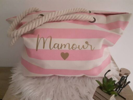 Personalized Nautical Canvas Tote Design Your Own Adventure - Image 2