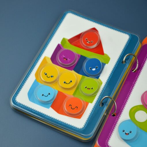 Interactive Color Matching Busy Book A Fun and Educational Activity for Toddlers - Image 5