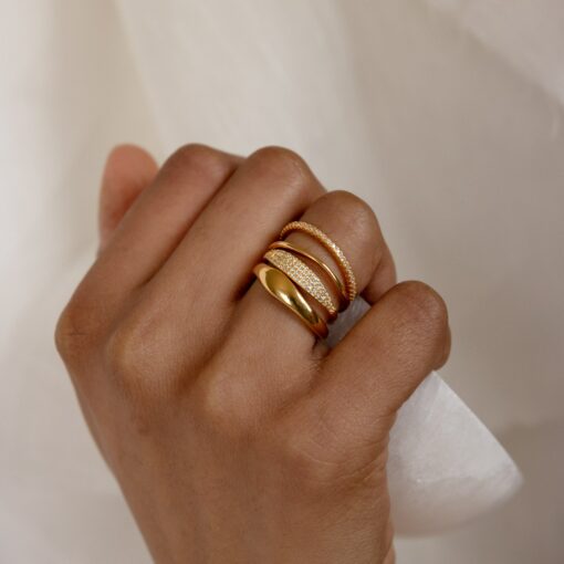 CaitlynMinimalist Delicate Eternity Band Timeless Elegance for Every Occasion - Image 5