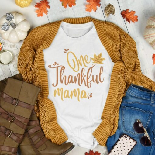 Autumn's Embrace Gratitude and Style in Fall T-shirts for Women - Image 4