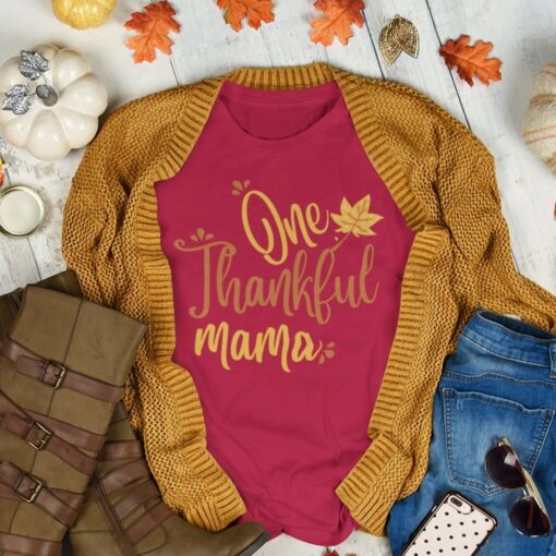 Autumn's Embrace Gratitude and Style in Fall T-shirts for Women - Image 2