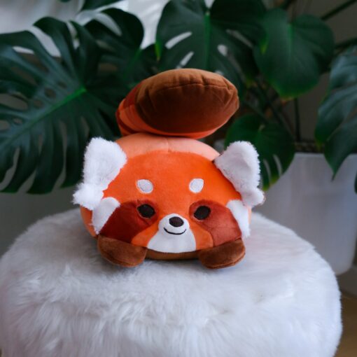 Cuddle-Worthy Super Fluffy Red Panda Plushie Your Perfect Companion - Image 5