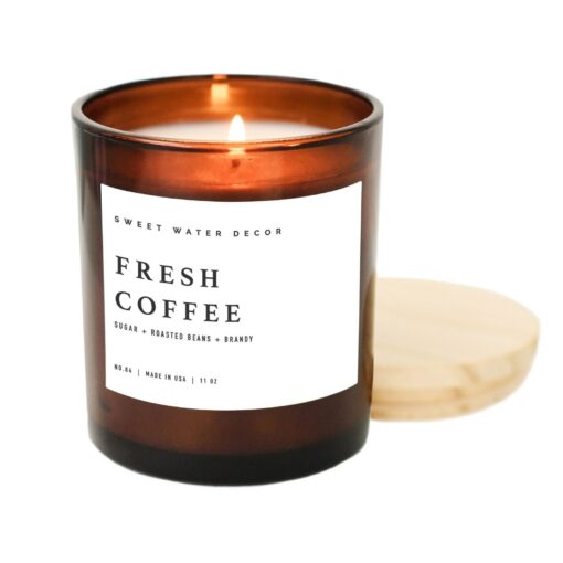 Invigorating Fresh Brewed Coffee Candle A Coffee Lover's Aromatic Delight - Image 3