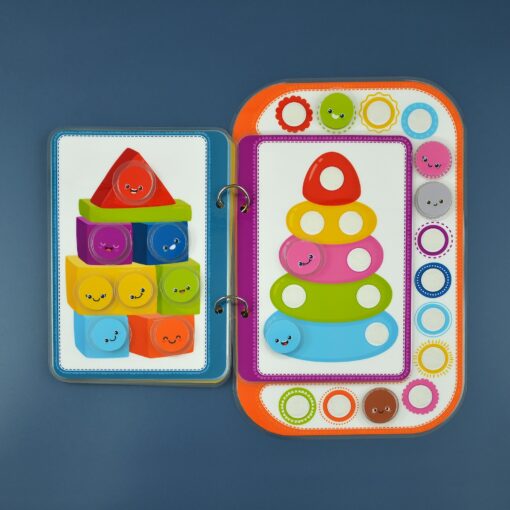 Interactive Color Matching Busy Book A Fun and Educational Activity for Toddlers - Image 6