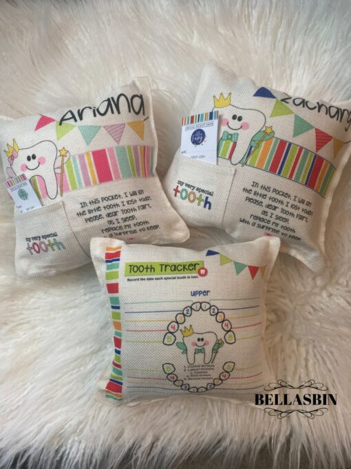 Enchanting Tooth Fairy Pillow A Cherished Keepsake for Your Child's Dental Milestones - Image 2
