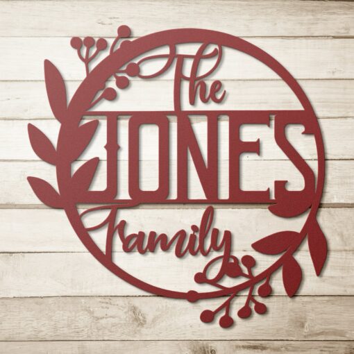 Personalized Family Name Welcome Sign A Timeless Keepsake for Your Home - Image 4