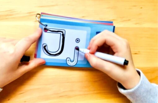 Engaging and Educational German Alphabet Tracing Cards, Painting, and Swing Exercise Templates for Preschoolers - Image 4