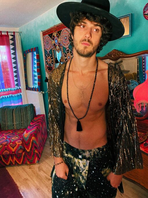 Shimmering Disco Attire for Men Unleash Your Inner Studio 54 Icon - Image 5