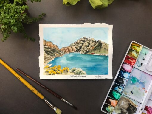 Hand-Painted Watercolor Landscapes Bring the Tranquility of Nature into Your Home - Image 2