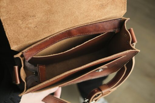 Personalized Leather Satchel The Perfect Christmas Gift for Her - Image 6