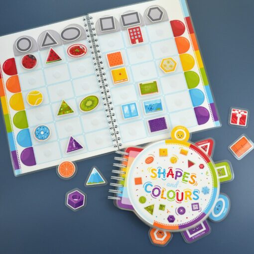 Interactive Velcro Shape and Color Matching Activity Enhance Learning and Quiet Play - Image 3