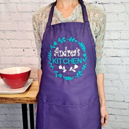 Embroidered Apron Personalize Your Kitchen with a Unique Gift - Image 3