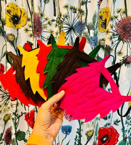 Kids' Felt Beard Mask The Ultimate Dress-Up Accessory for Kings, Jesters, and More! - Image 2