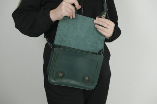 Personalized Leather Satchel The Perfect Christmas Gift for Her - Image 3