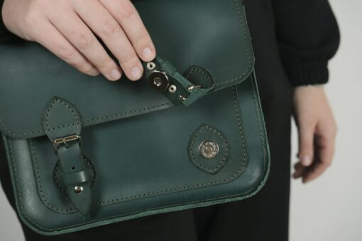Personalized Leather Satchel The Perfect Christmas Gift for Her - Image 2