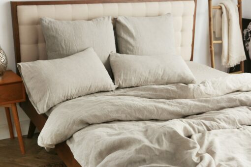 Luxurious Linen Pillowcases Natural Comfort for a Restful Night's Sleep - Image 4
