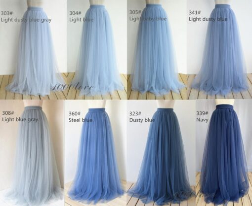 Enchanting Tulle Skirt Elevate Your Style with Custom Length and Size - Image 5