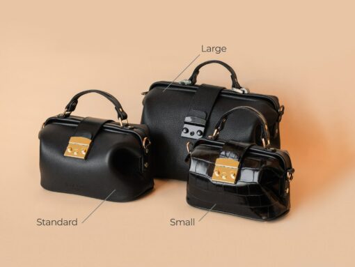 Timeless Elegance LEATHER DOCTOR BAG - The Modern Lady's Essential - Image 6