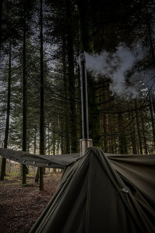 Upgrade Your Lavvu Transform Your 1-2 Person Shelter into a Luxurious 4-5 Person Canvas Tent with Enhanced Ventilation - Image 5