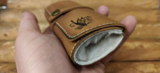 Personalized Leather Fly Fishing Wallet The Ultimate Companion for Anglers - Image 2