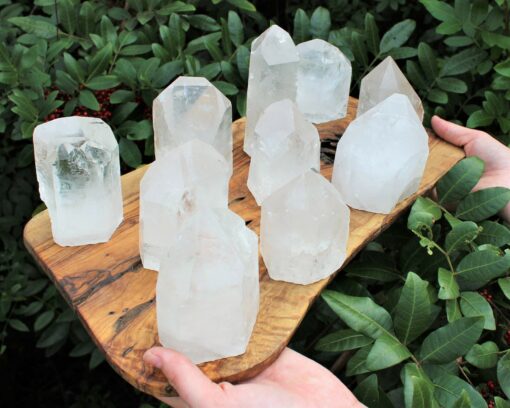 Captivating Clear Quartz Crystal Point A Majestic Beacon of Clarity and Energy - Image 4