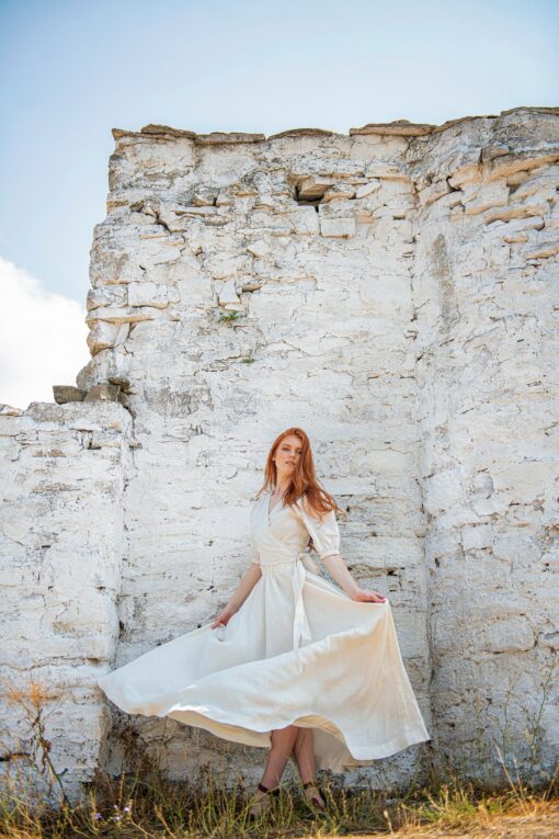 Breezy Linen Maxi Skirt Elevate Your Summer Style with Comfort and Elegance - Image 6