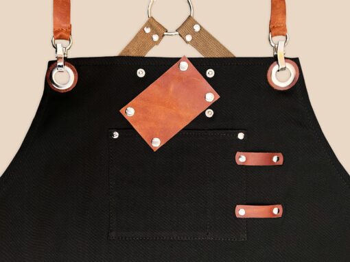 Personalized Embroidered Apron Elevate Your Kitchen Style with Custom Logo and Name Tags - Image 3