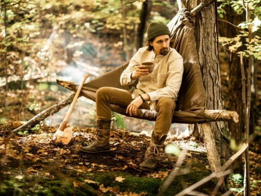 Artisanal Bushcraft Oilskin Tarp Handmade Waxed Cotton Canvas Nessmuk Tarp for Campsites and Campground Essentials - Image 4