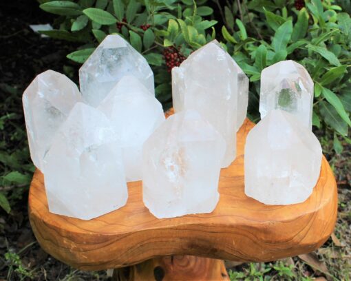 Captivating Clear Quartz Crystal Point A Majestic Beacon of Clarity and Energy - Image 3