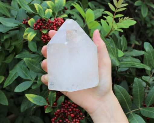 Captivating Clear Quartz Crystal Point A Majestic Beacon of Clarity and Energy - Image 2