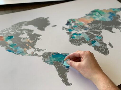 Scratch Off World Map Explore the Globe, Unleash Your Wanderlust - Image 2