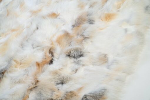 Luxurious Real Golden Fox Fur Blanket Indulge in Unparalleled Warmth and Elegance - Image 3