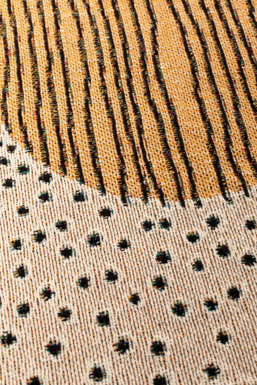 Cozy Haven Abstract Woven Throw Blanket for Modern Boho Decor - Image 3