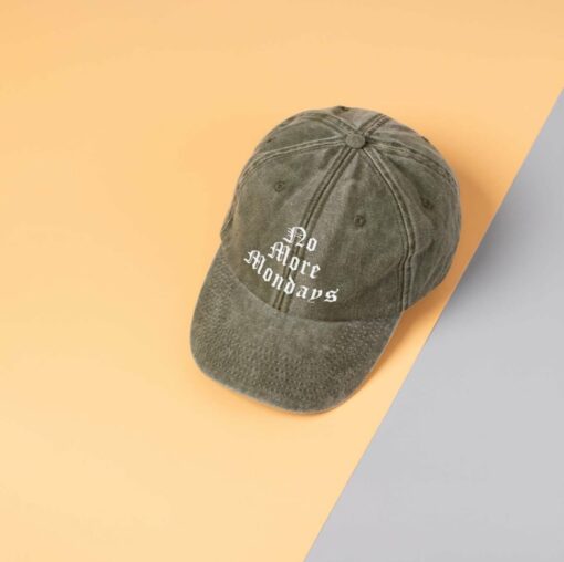 Personalized Vintage Cap Embroidered Text, UK-Made | Cotton Snapback, Dad Hat, Summer Hat, Baseball Cap | Unique Gift for Him or Her - Image 3
