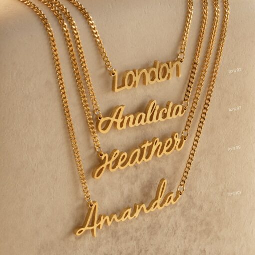 Personalized Name Necklace Elevate Your Style with a Unique Touch - Image 6