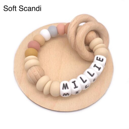 Personalized Sensory Rainbow Baby Toy A Unique Gift for Little Explorers - Image 6
