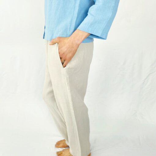 Linen Elegance Discover 40 Vibrant Hues for Your Perfect Linen Shirt - Image 5
