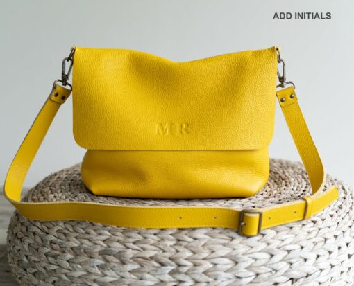 Handmade Leather Crossbody Bag The Original UN - Image 5