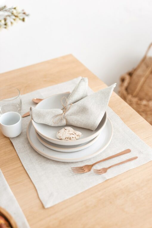 Rustic Farmhouse Linen Placemats Elevate Your Dining Experience with Natural Elegance - Image 5