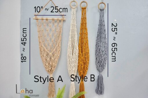 Macrame Potato Tomato Bag Hang Your Fruits and Veggies in Style - Image 4