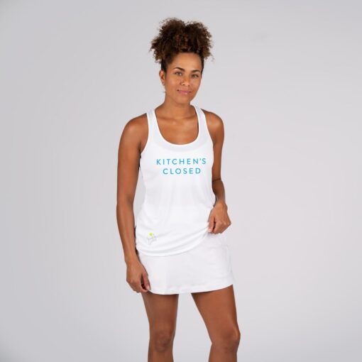 Pickleball Powerhouse Kitchen's Closed Women's Tank Top for Unstoppable Play - Image 2