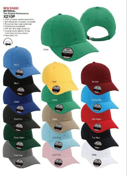 Custom Imperial Caps Elevate Your Brand with Unstructured, Embroidered Caps - Image 3